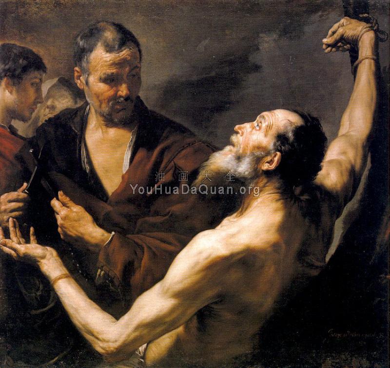 Martyrdom of St. Bartholomew - 胡塞佩·德·里贝拉